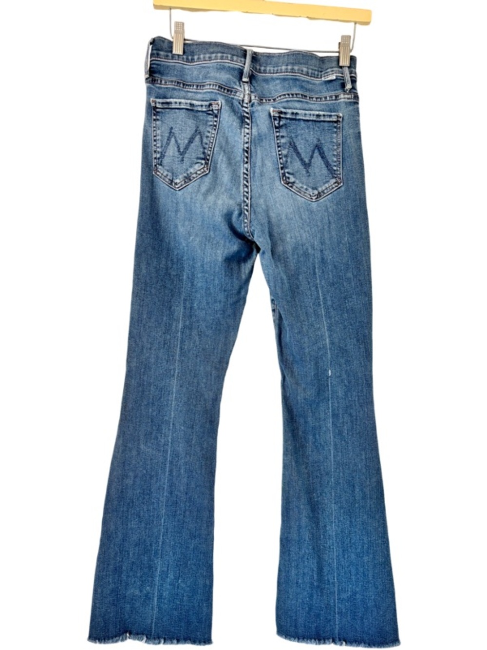 MOTHER The Weekender Fray Walking On Coals in Blue Size 29 - Picture 9 of 13